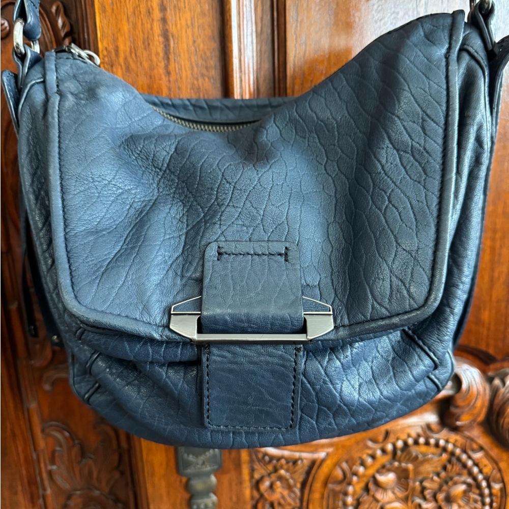 Kooba Black Leather Crossbody Bag